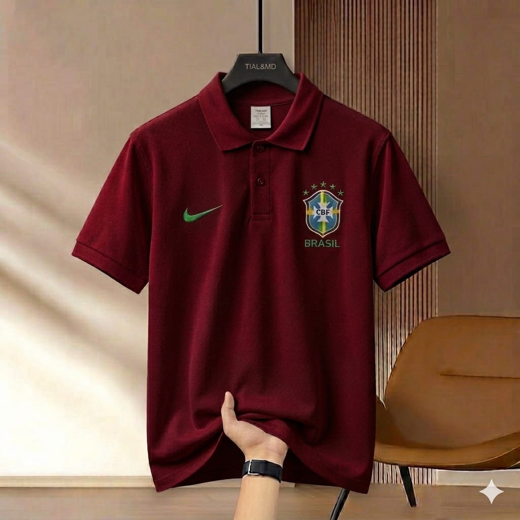 Embroidery World Cup Polo Shirt - Image 2