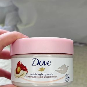 Dove body scrub