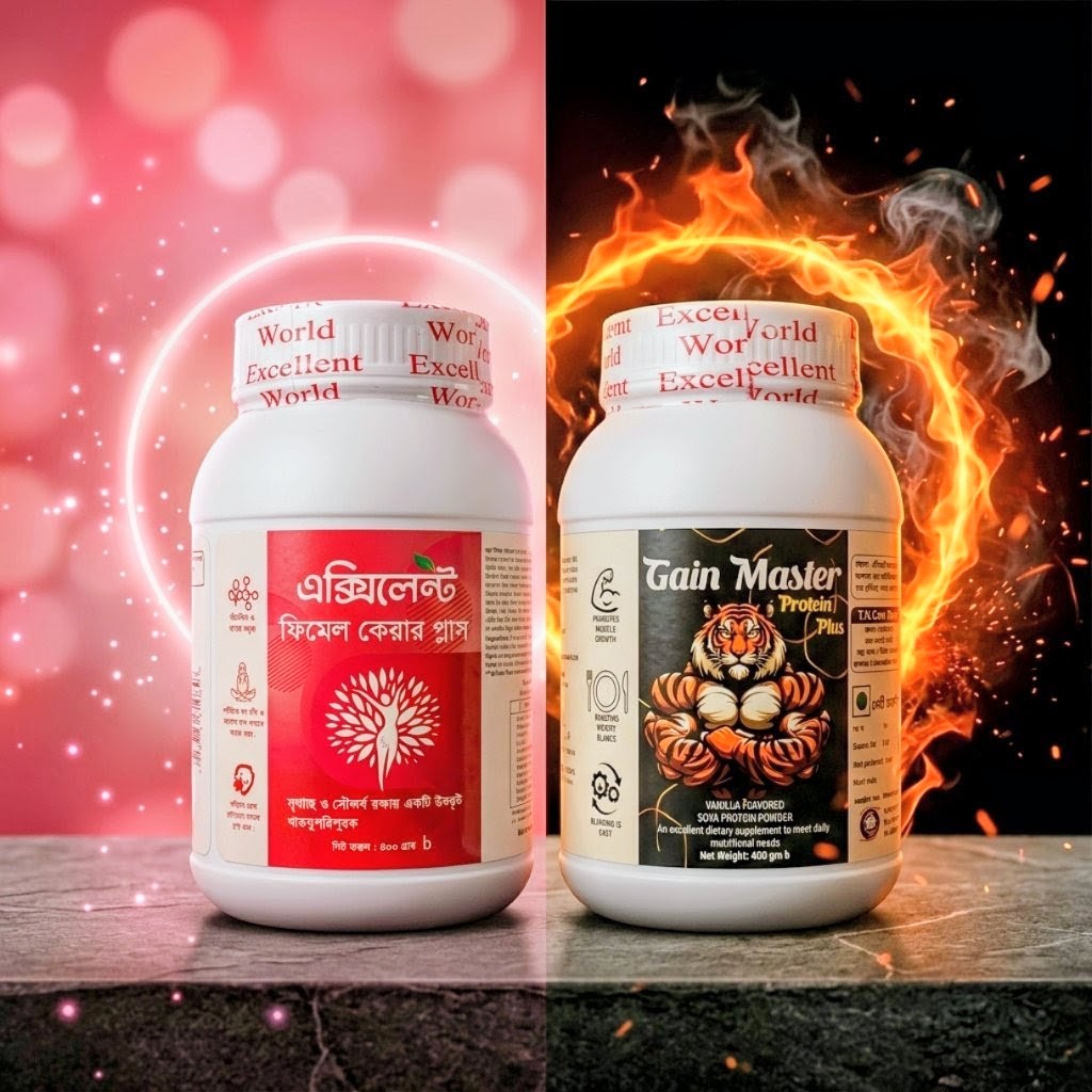 🔥 ডাবল পাওয়ার হেলথ কম্বো! 💪🌸