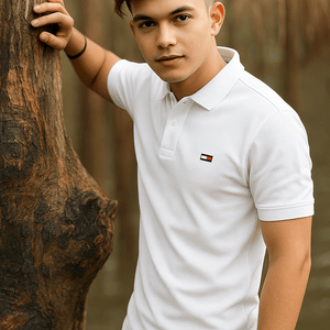 Tommy Hilfiger Relaxed Fit Polo Shirt (Menâs) â White Edition