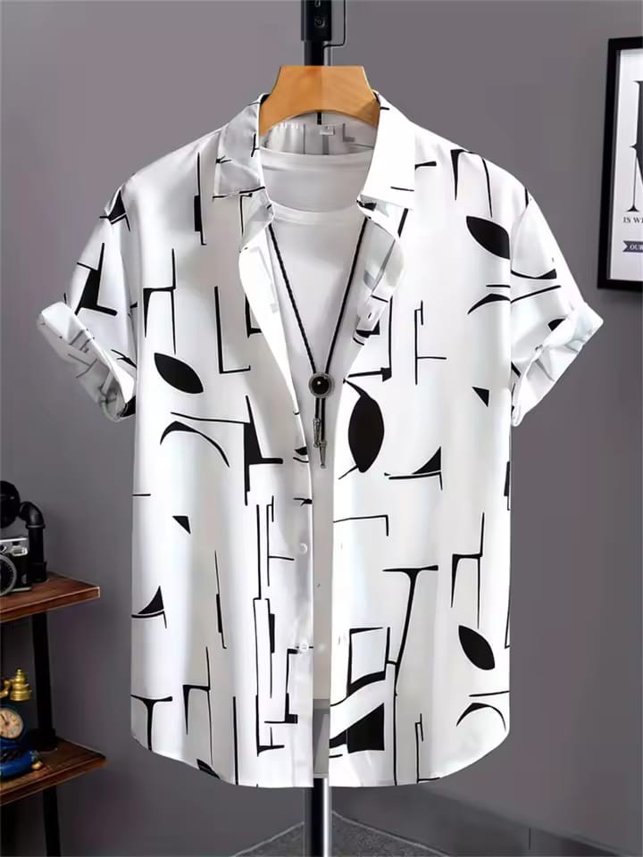 Micro Fabric Casual Half Sleeve Shirt For Men - Image 3