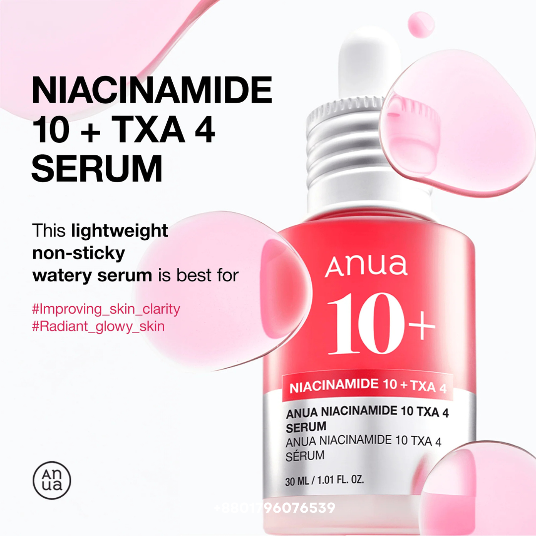 Anua Niacinamide 10% + TXA 4% Dark Spot Correcting Serum – 30ml - Image 2