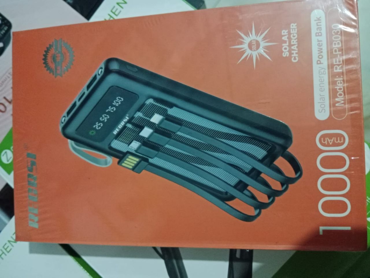 Solar Energy Power Bank - 10000mah - Image 3