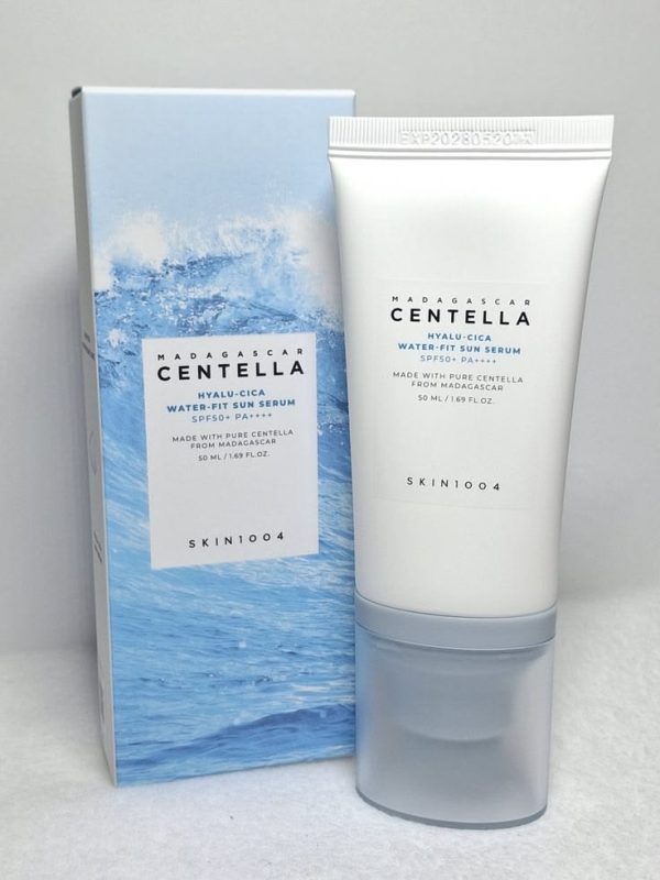Skin1004 Madagascar Centella Hyalu-Cica Water-Fit Sun Serum SPF50+ PA++++ 50ml - Image 2