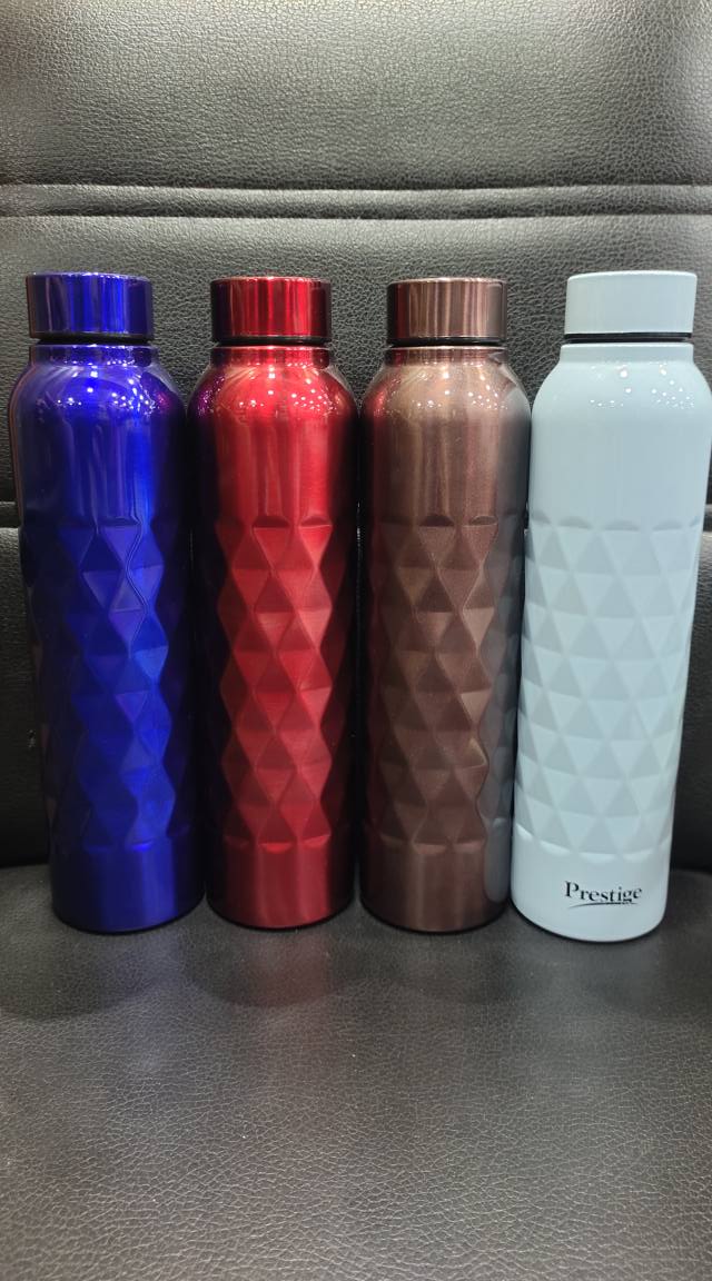 1000ml Water Bottles Single Wall Stainless Steel Gym Outdoor Creative Portable Drink Bottle - Image 3