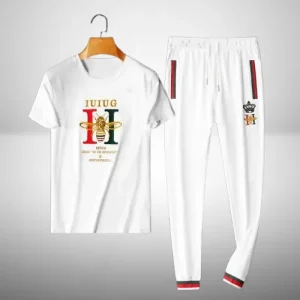 Men's Sportswear Short-sleeved T-shirt & Trousers