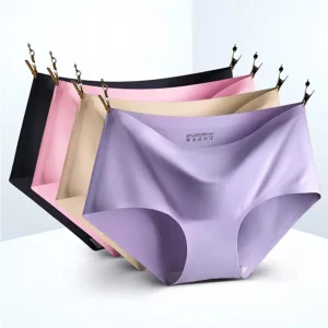 QFast P03 China Panty Soft Panty Ice silk panty comfortable panty long time use panty comfortable underwear Panty For Women Panty For Girls