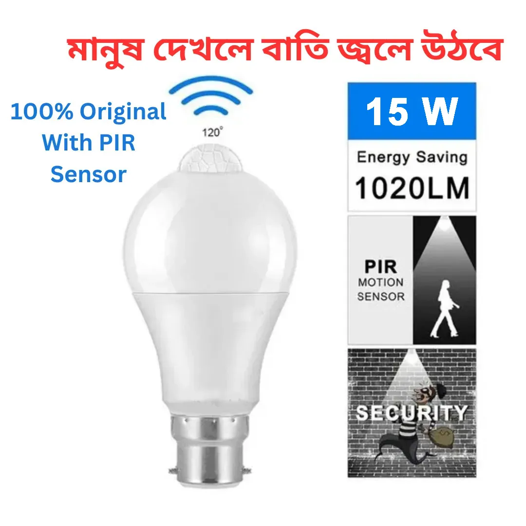 Max World 15W Motion Sensor Auto ON/OFF LED Light - Image 6