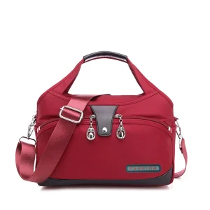 Large Capacity Waterproof Anti-theft Fashion (maroon ,black, blue)