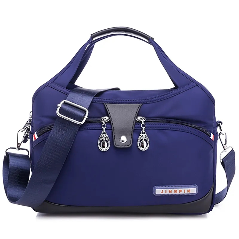 Large Capacity Waterproof Anti-theft Fashion (maroon ,black, blue) - Image 2