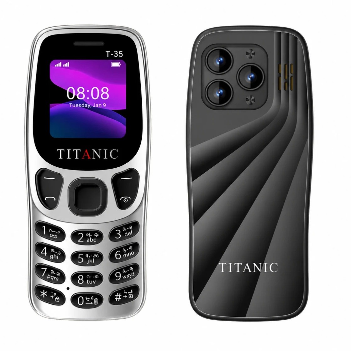 Titanic T35 Mini Feature Phone - Image 2