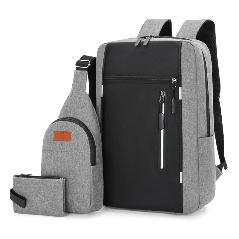 Premium 3-in-1 Travel Bag Set + Free Jeep Wallet – Multi-Functional Combo Featuring Large Capacity Backpack, Sling Bag & Pouch for Office, College, Travel & Casual Daily Use - Image 2