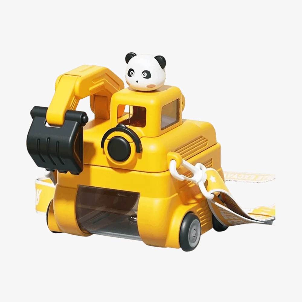 2 in 1 Excavator Water Bottle - Image 2