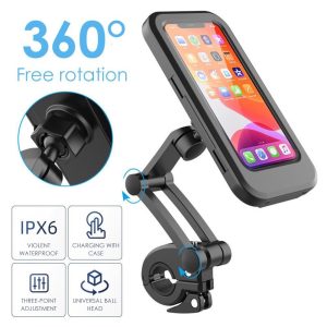 Newfangled - Cycle/Bike/Motorcycle handle Smart Mobile Phone Holder Bike Mobile Holder - Sports & Outdoors - Modern and Trendy