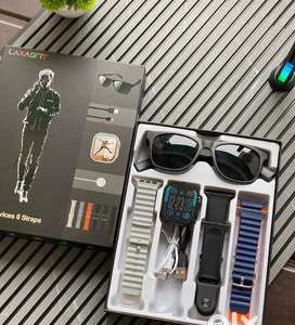 LAXASFIT Smartwatch Set – 2 Devices with 6 Straps