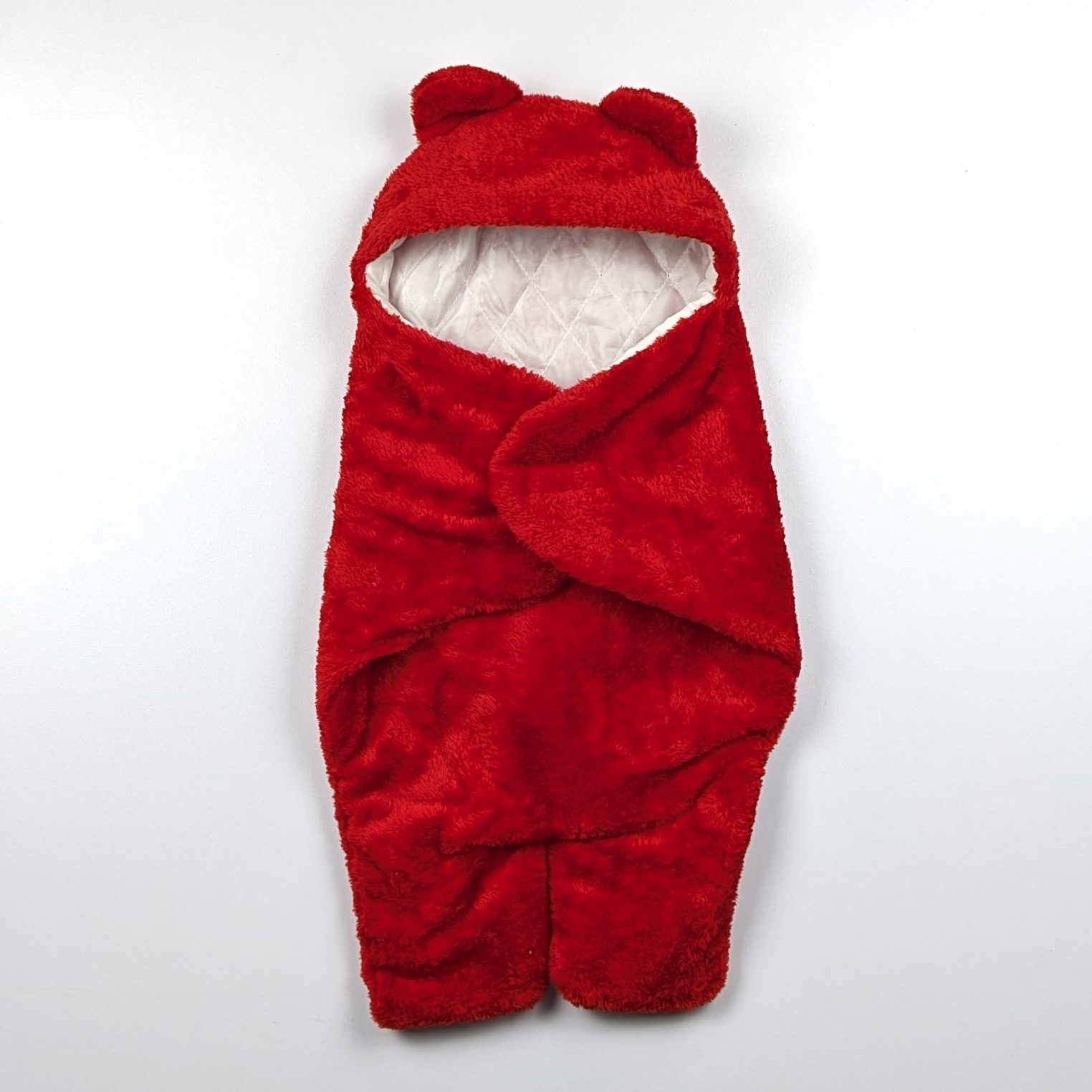Baby Sleeping Bag Ultra-Soft Fluffy Fleece Newborn Receiving Blanket Infant Boys Girls Clothe Sleeping Nursery Wrap Swaddle - Image 2
