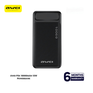 Awei P5k 10000mah 18w Mini Portable Polymer Fast Charging Powerbank
