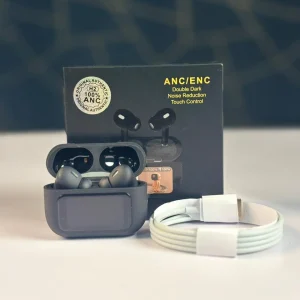 E9 Pro Touch AirPods with LED Display (ANC & ENC Supported)