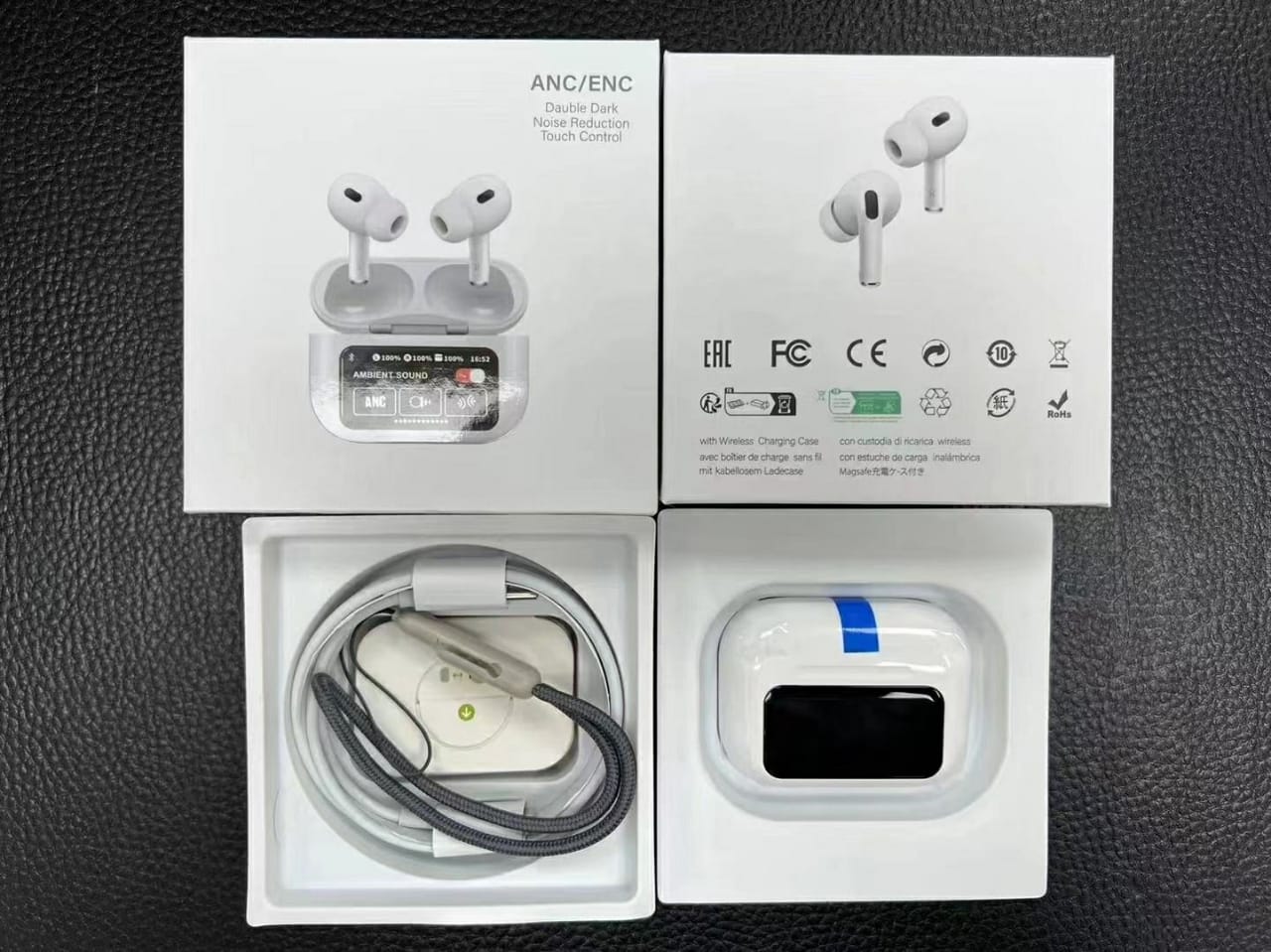 Wireless Earbuds – Smart Touch Screen Charging